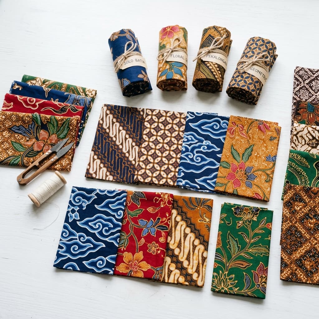 Pilihan motif daster custom